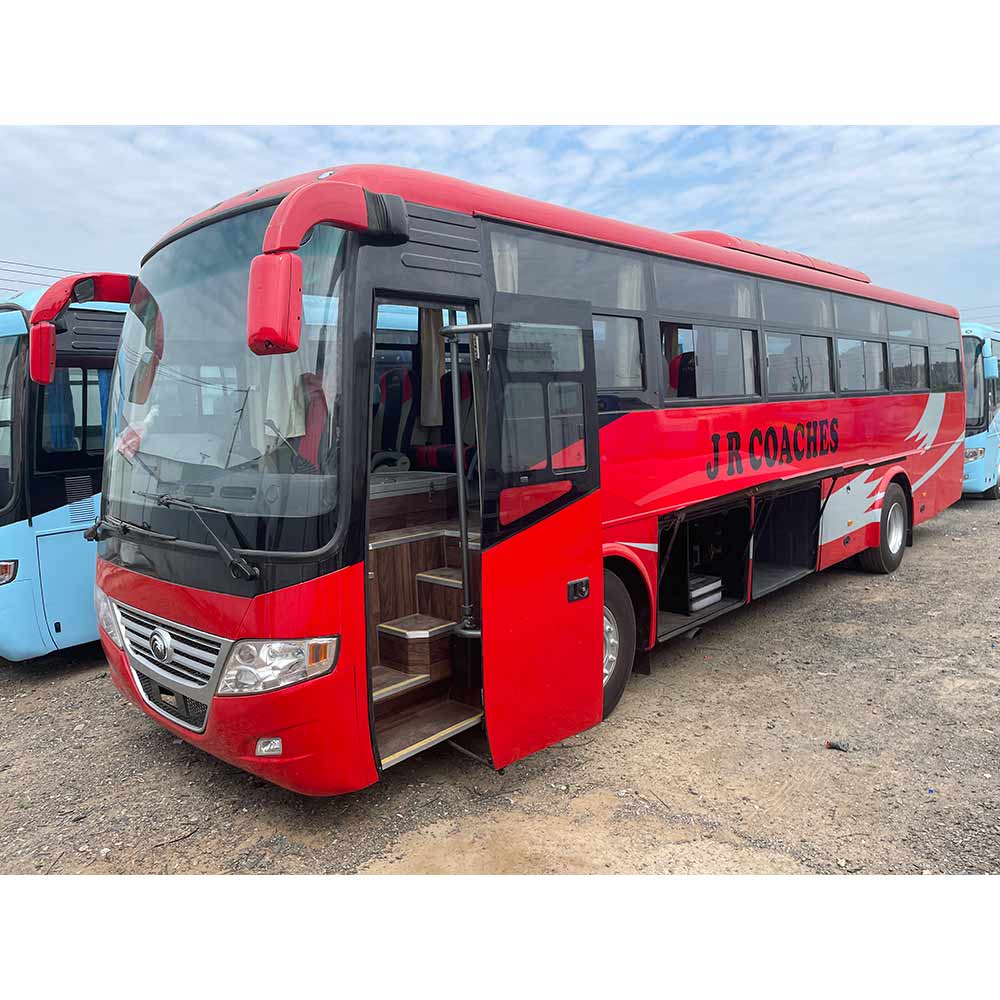 Used Yutong Front Engine Bus Lhd/Rhd Plate Spring Suspension passenger Bus 53 Seats Zk6102d