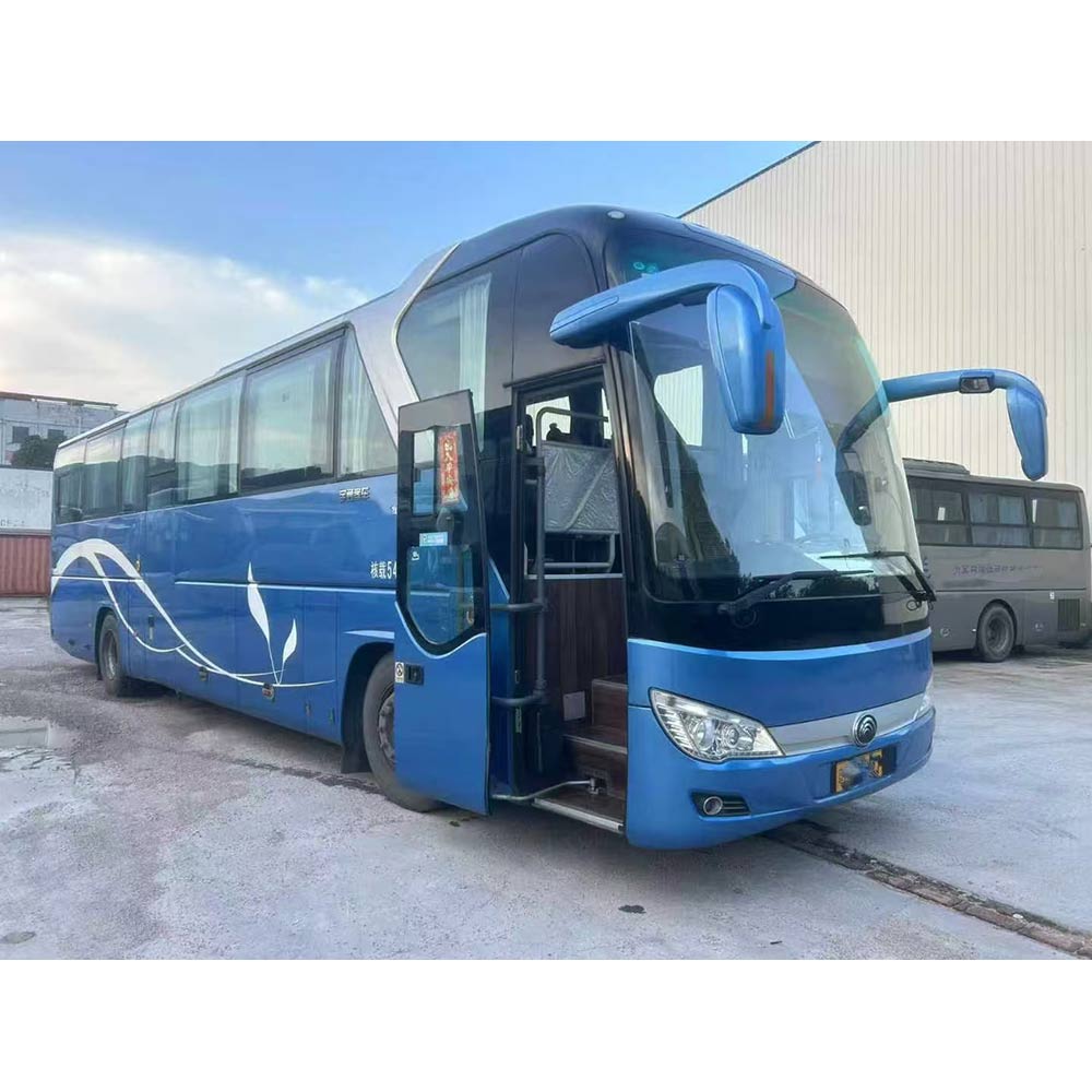 ZK6122 Yutong Used Passenger Bus / 59-Seater Double-Door Left-Hand Drive Bus Euro 4