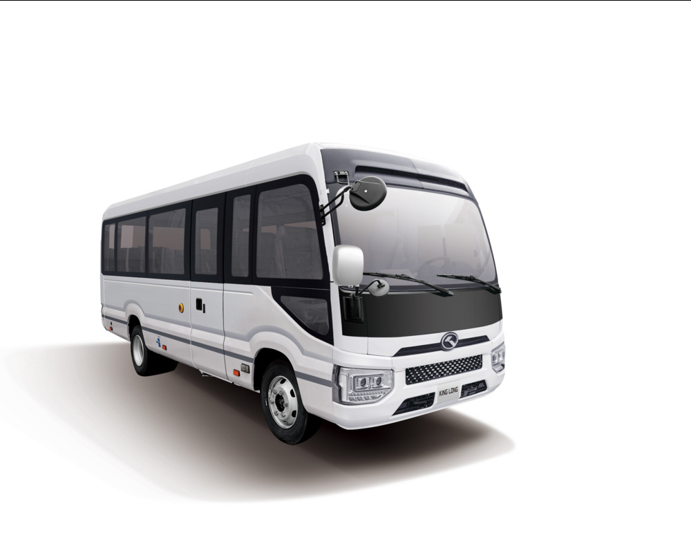 King Long brand new bus XMQ6716AYD6D diesel version 7m long, mini bus yuchai engine (1)