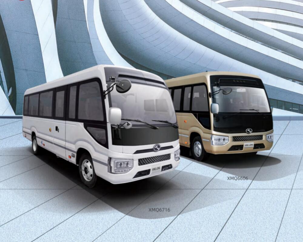 King Long brand new bus XMQ6716AYD6D diesel version 7m long, mini bus yuchai engine (3)