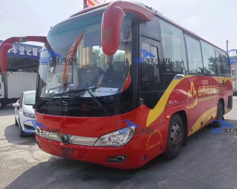 34 Seats 8.5 meters long Used YUTONG Buses zk6818 2019 Year Weichai 6-cylinder engine (5)