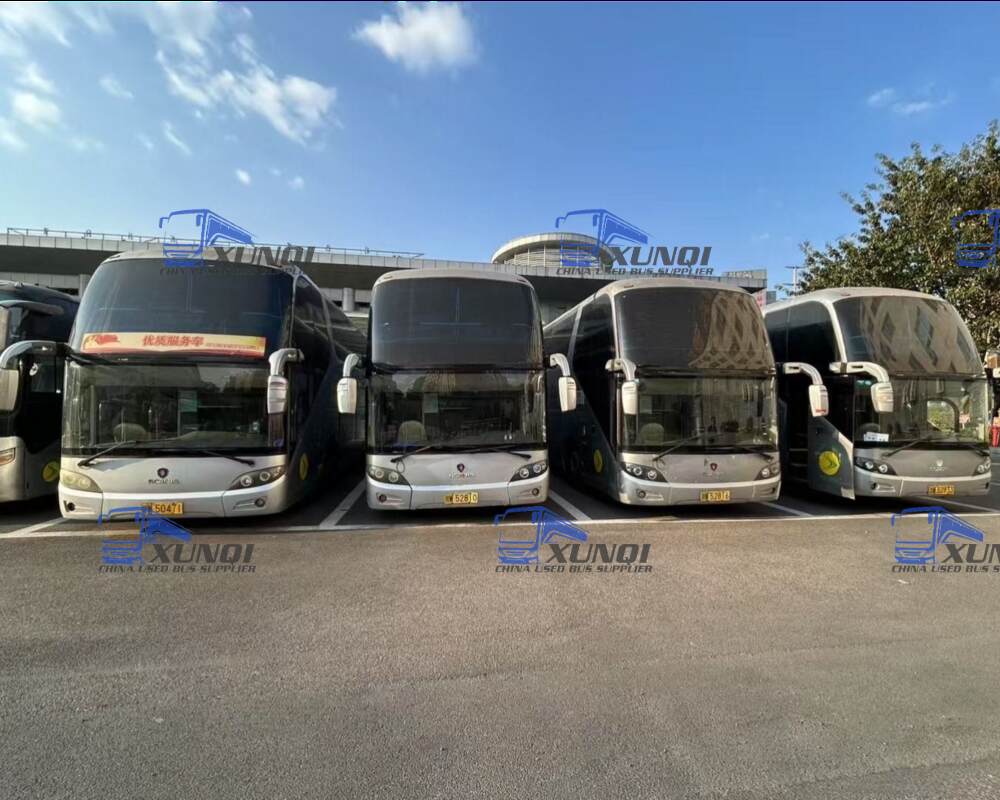 Higer Scania new model tourist passenger luxury bus zk6125 12 meters long DC13 engine 49-seat bus (4)