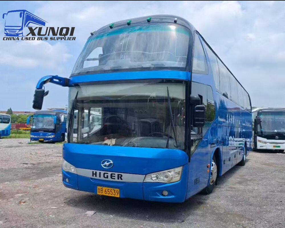 Higr Bus Used Higer bus 55 Seats 12m long Manual Transmission Diesel Fuel Left ...