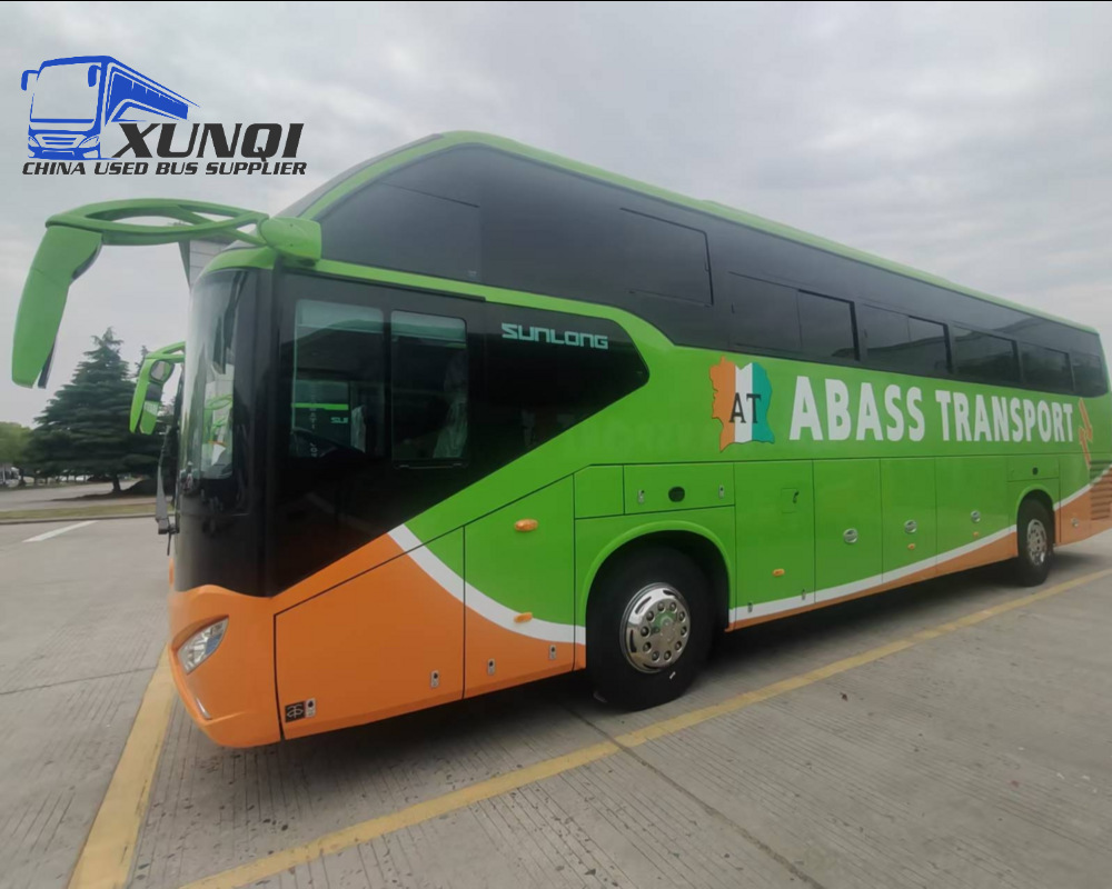 Sunlong brand new bus SLK6126A coach bus 50 67 70 seats Yuchai engine LHDRHD (8)