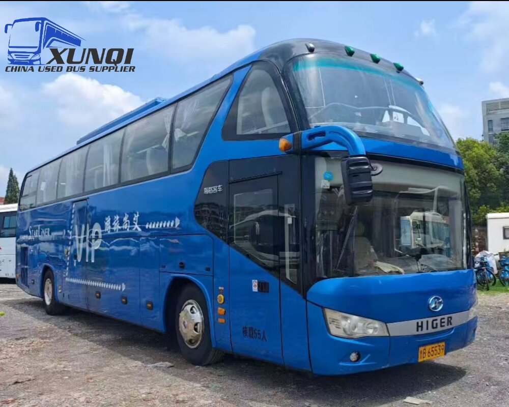 used Higer bus 12m long 55 seats