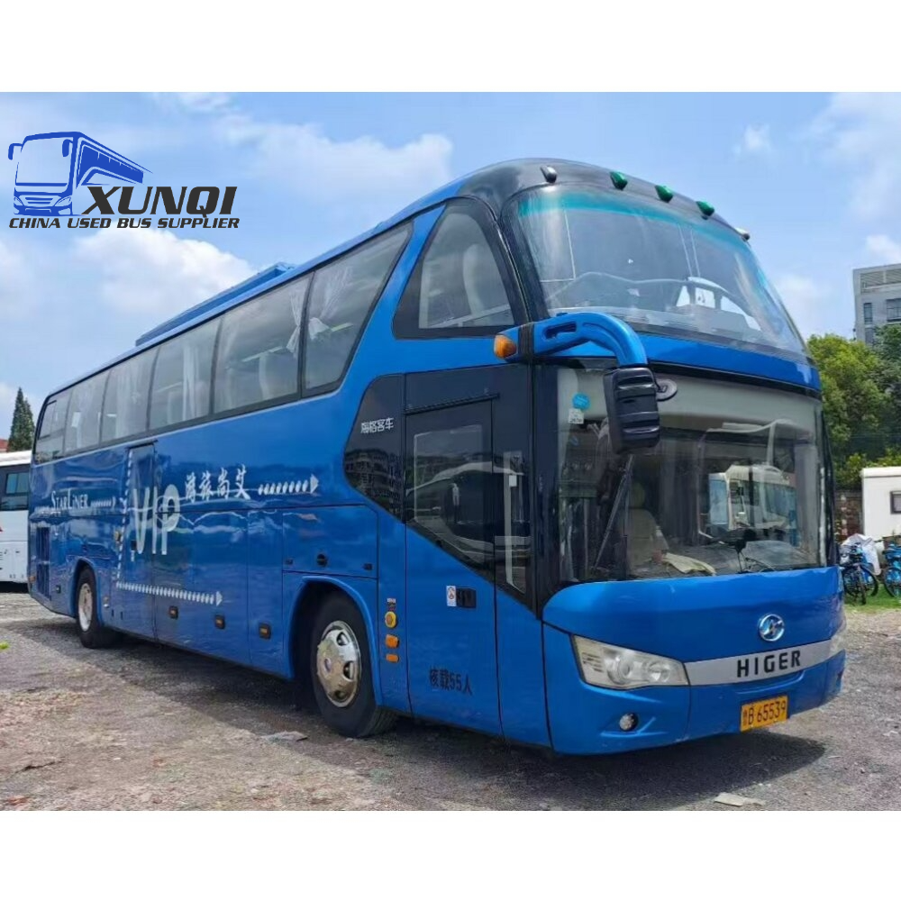 used Higer bus 12m long 55 seats