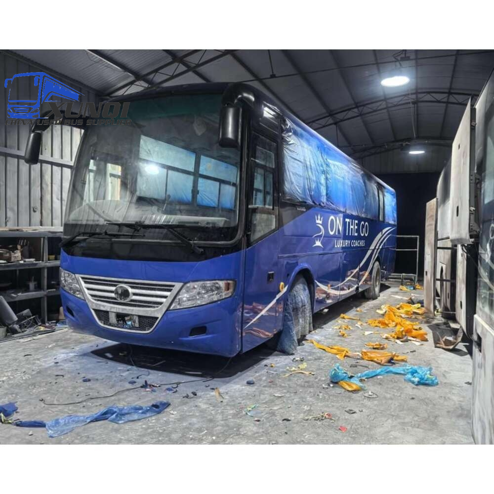 F12 Used Yutong Front Engine Bus ZK6112 right hand drive  Spring Suspension Passenger Bus 65Seats for Africa