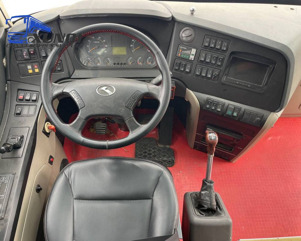 Kinglong bus XMQ6125 coach bus 50 seats Weichai engine 