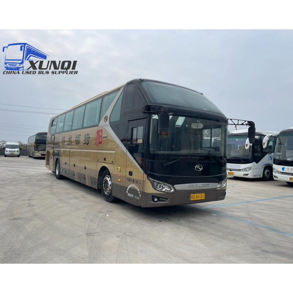 Kinglong bus XMQ6125 coach bus 50 seats Weichai engine LHDRHD (10)