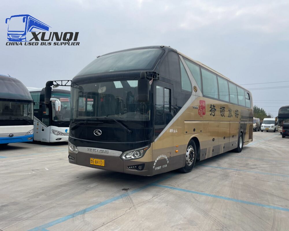 Kinglong bus XMQ6125 coach bus 50 seats Weichai engine