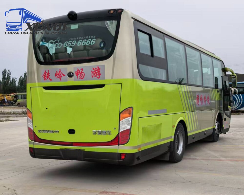 YUTONG 38 Seats mini bus 9 meters long Used YUTONG Buses zk6907 2018 Year yuchai 6-cylinder engine