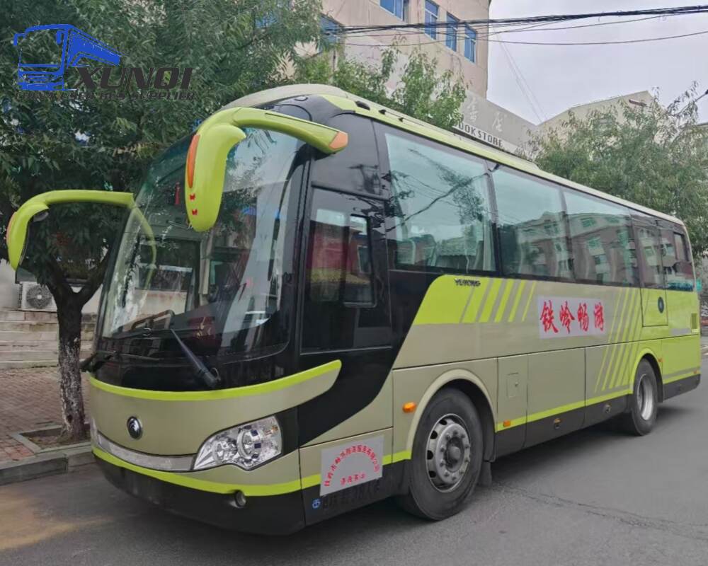 YUTONG 38 Seats mini bus 9 meters long Used YUTONG Buses zk6907 2018 Year yuchai 6-cylinder engine