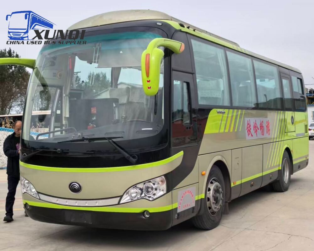 YUTONG 38 Seats mini bus 9 meters long Used YUTONG Buses zk6907 2018 Year yuchai 6-cylinder engine (8)
