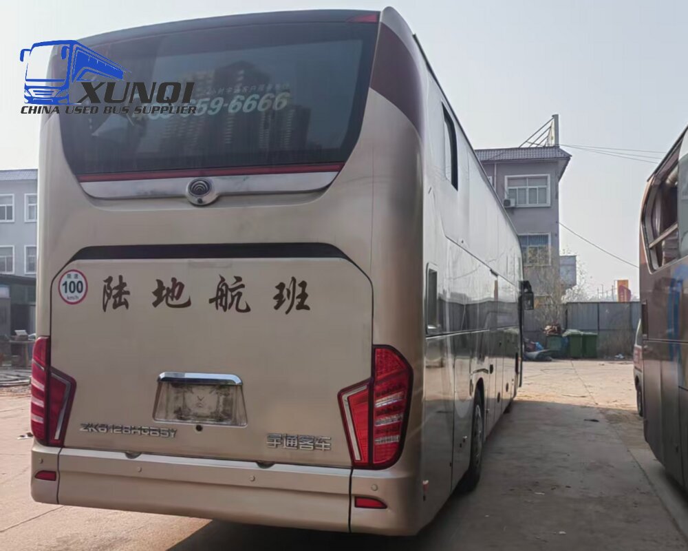 YUTONG 49 Seats 12 meters long Used YUTONG Buses zk6128 2017 Year weichai 6-cylinder engine