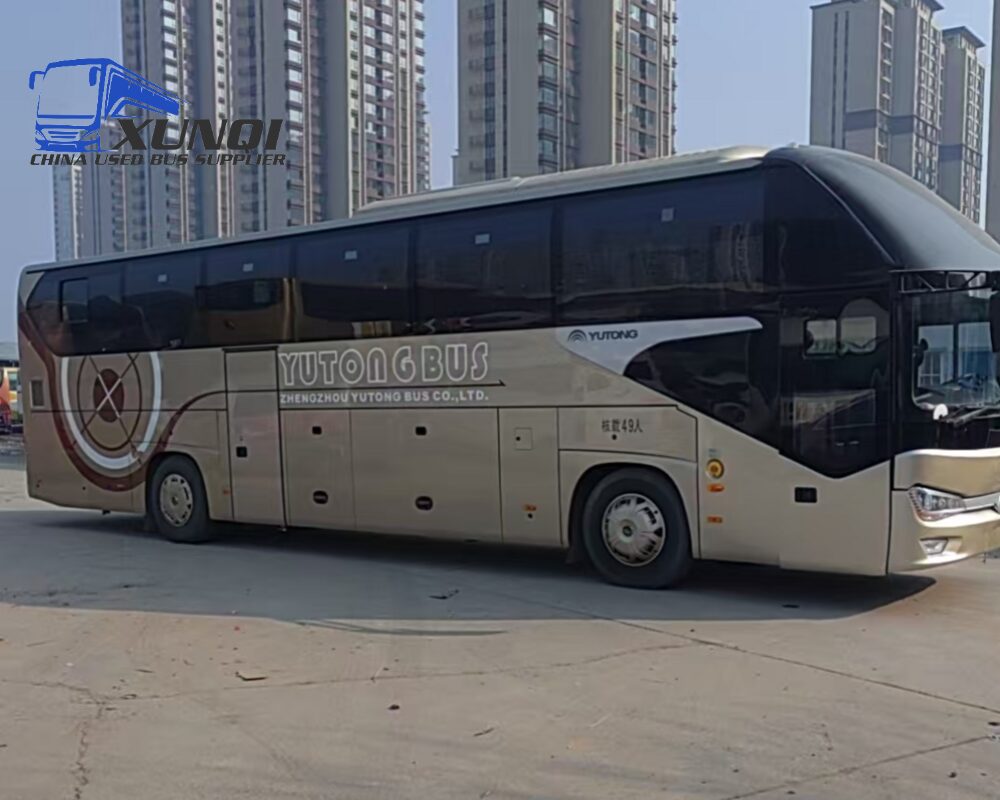 YUTONG 49 Seats 12 meters long Used YUTONG Buses zk6128 2017 Year weichai 6-cylinder engine