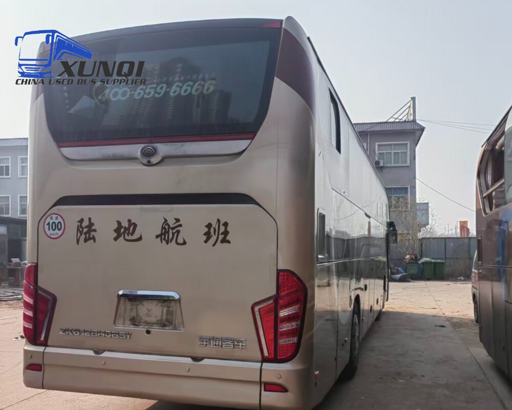 used yutong bus zk6128 49 seats 2018 year bus weichai engine