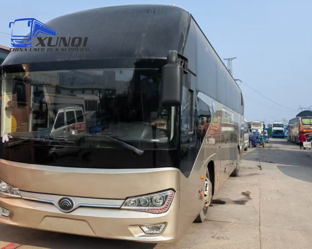 used yutong bus zk6128 49 seats 2018 year bus weichai engine