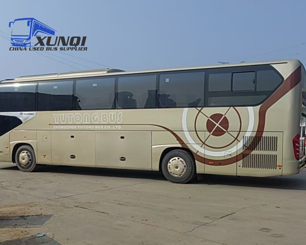 used yutong bus zk6128 49 seats 2018 year bus weichai engine
