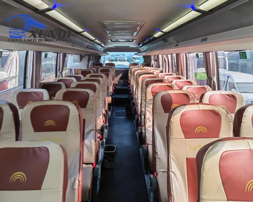 used yutong bus zk6128 49 seats 2018 year bus weichai engine