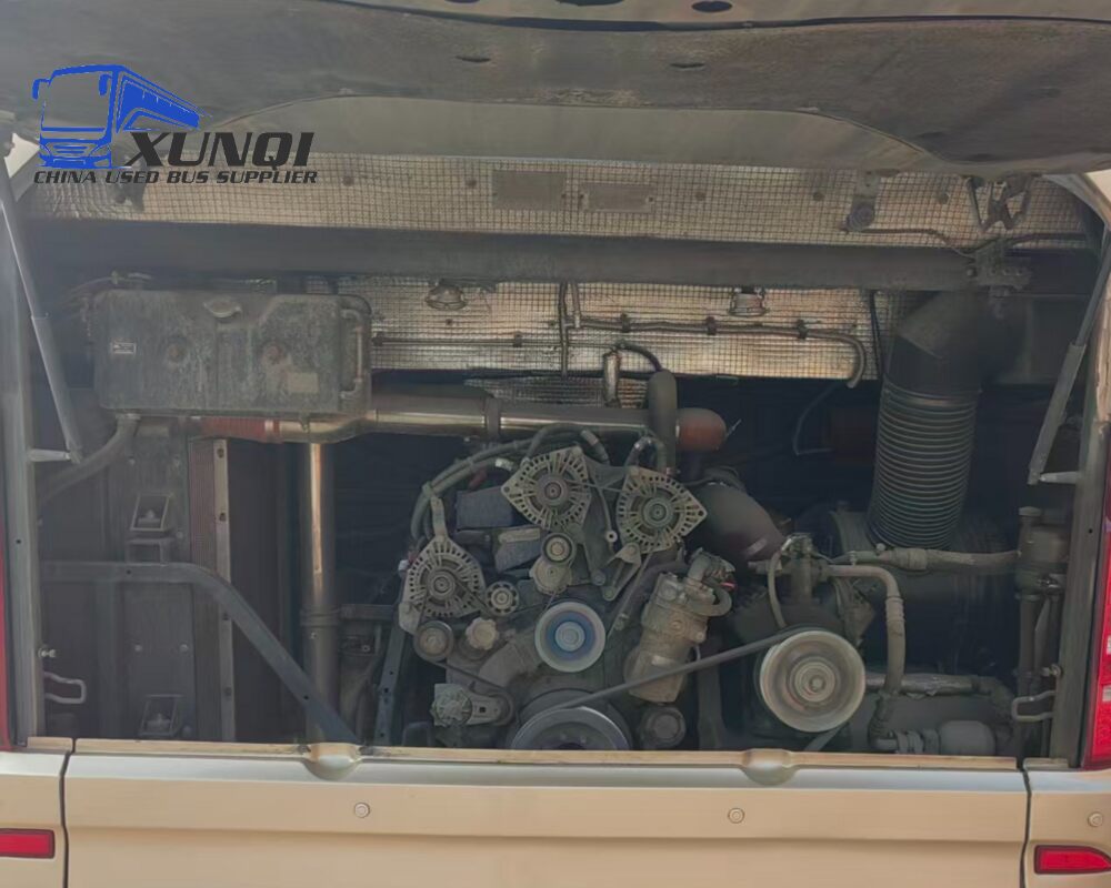 used yutong bus zk6128 49 seats 2018 year bus weichai engine