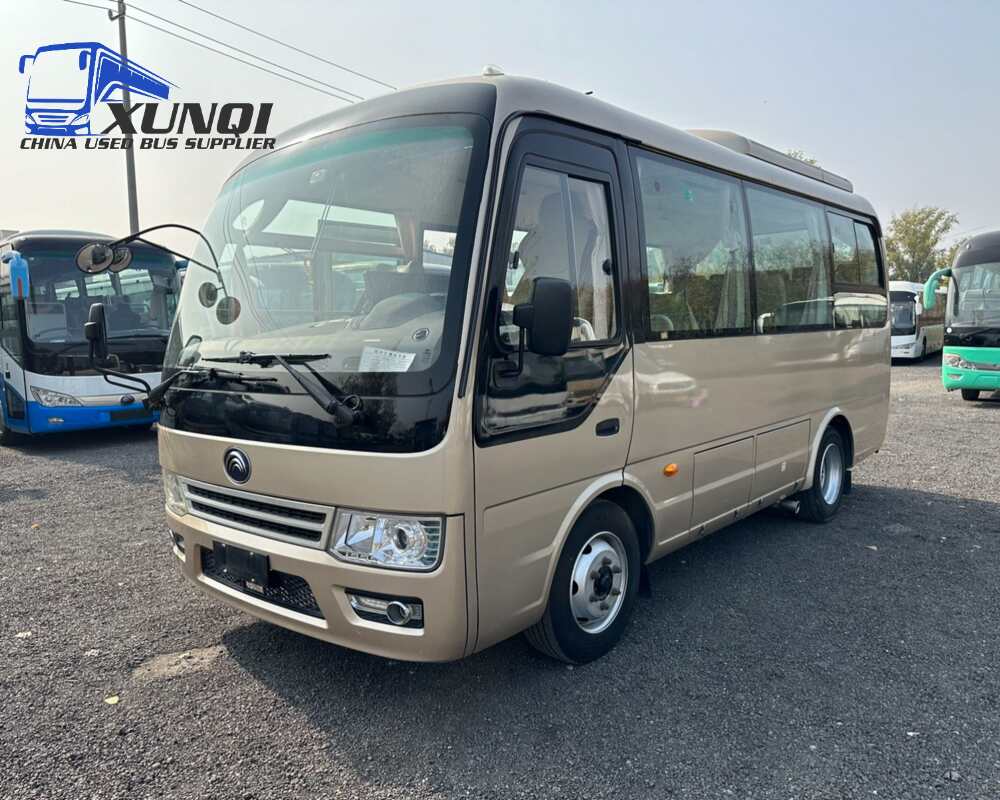 Used YUTONG bus zk6609 19 Seats mini bus 6 meters long 2021 Year yuchai 4-cylinder engine