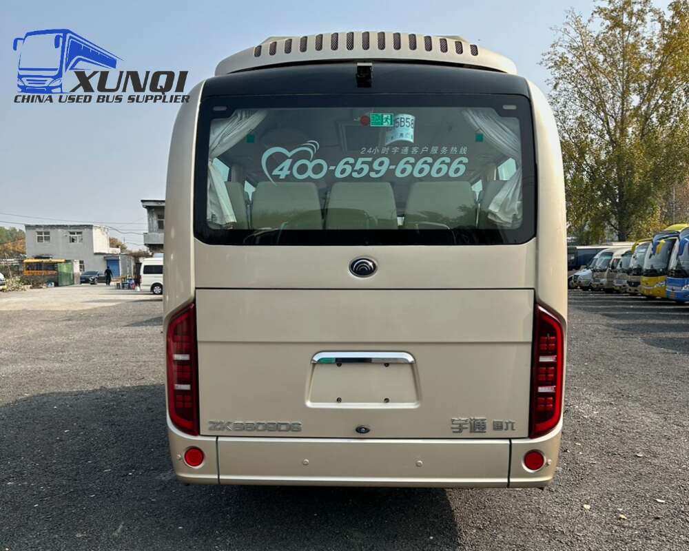 Used YUTONG bus zk6609 19 Seats mini bus 6 meters long 2021 Year yuchai 4-cylinder engine