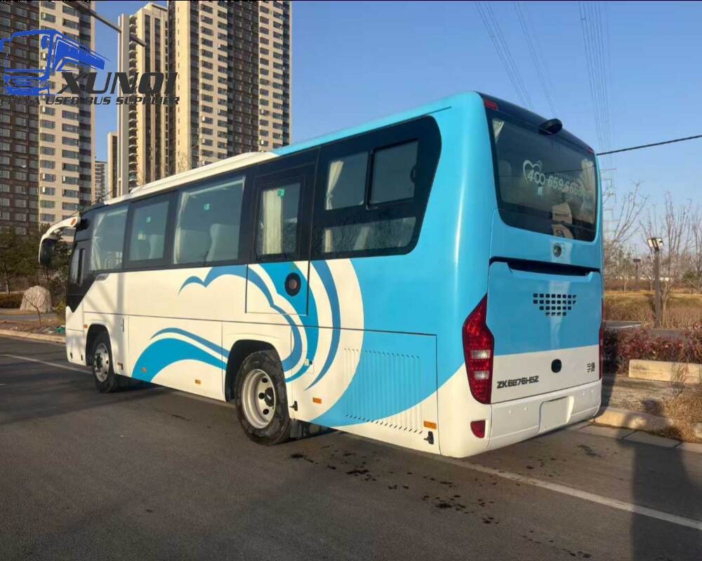Used YUTONG bus zk6876 36 Seats mini bus 9 meters long 2021 Year weichai 6-cylinder engine (1)