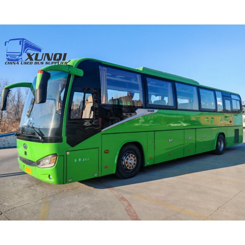 Used HIGER bus KLQ6121 38 Seats VIP 2+1 seats 12 meters long 2019 Year WP10.336 engine