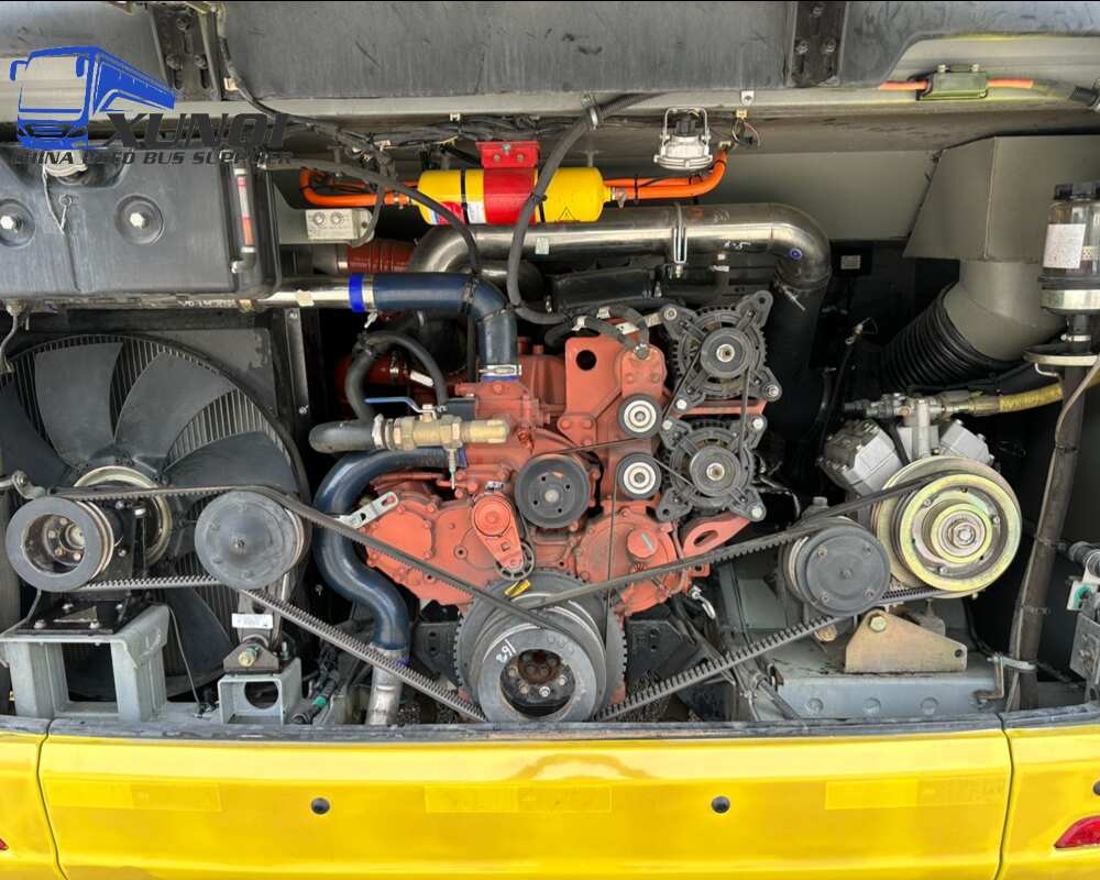 Used Kinglong bus XMQ6127 50 Seats 12 meters long bus 2019 Year weichai 6-cylinder engine