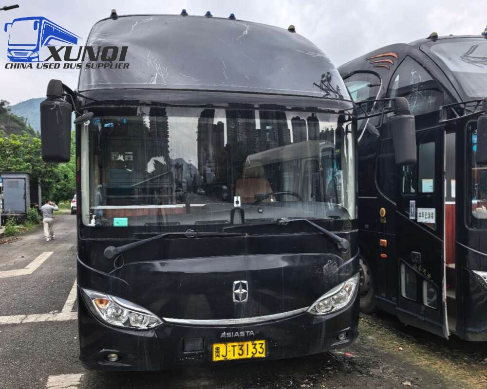 Used Aisastar diesel bus 49 Seats 12 meters long 2019 Year weichai 375hp engine