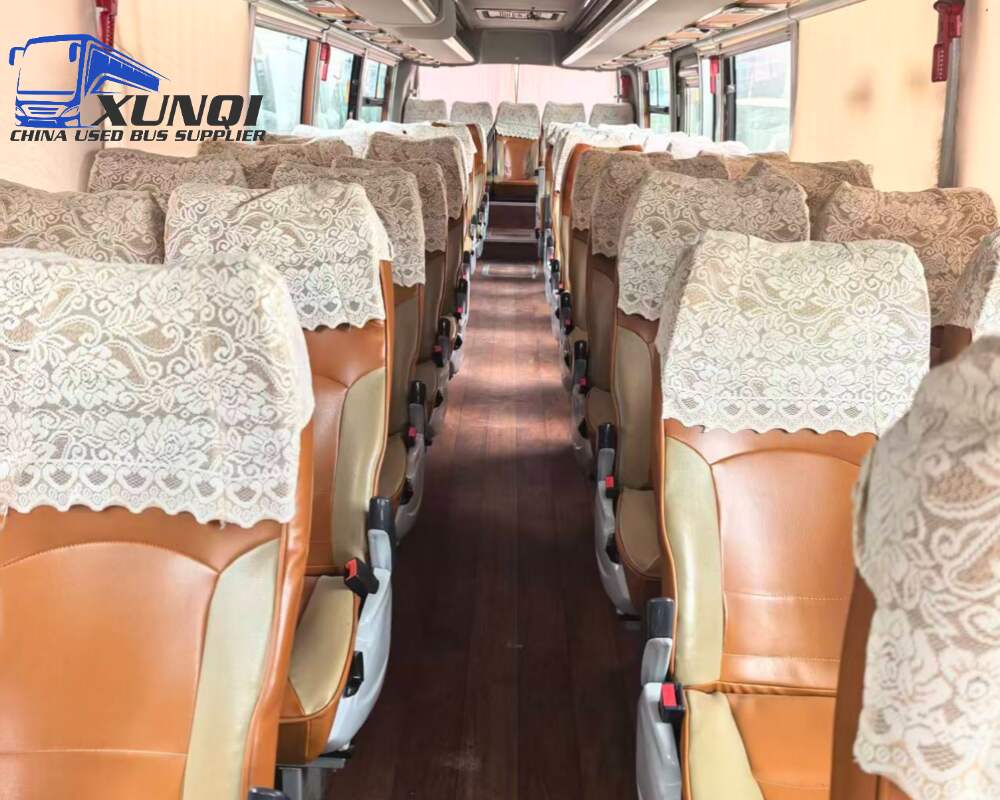 Used Aisastar diesel bus 49 Seats 12 meters long 2019 Year weichai 375hp engine