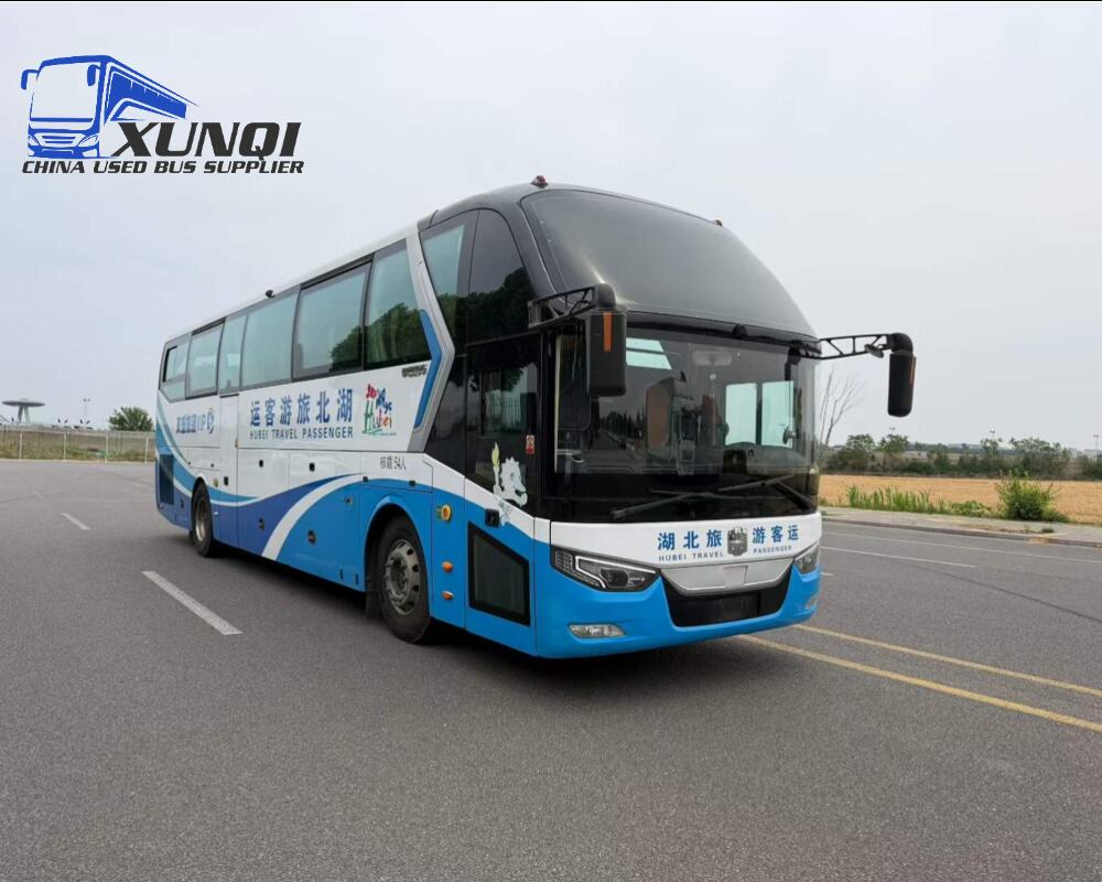Used Zhongtong bus LCK6126 54 Seats 2019 Year 12 meters long China bus weichai 6-cylinder diesel engine 
