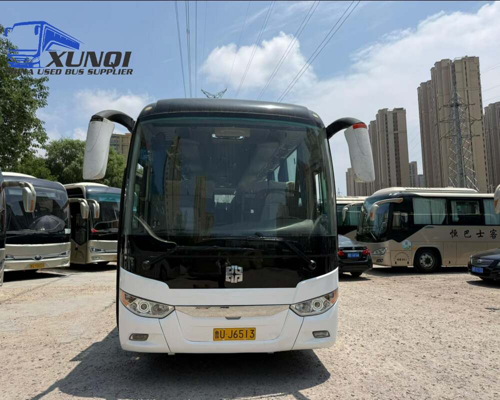 Used Zhongtong bus LCK6125 55 Seats 2017 Year 12 meters long China bus weichai 6-cylinder diesel engine
