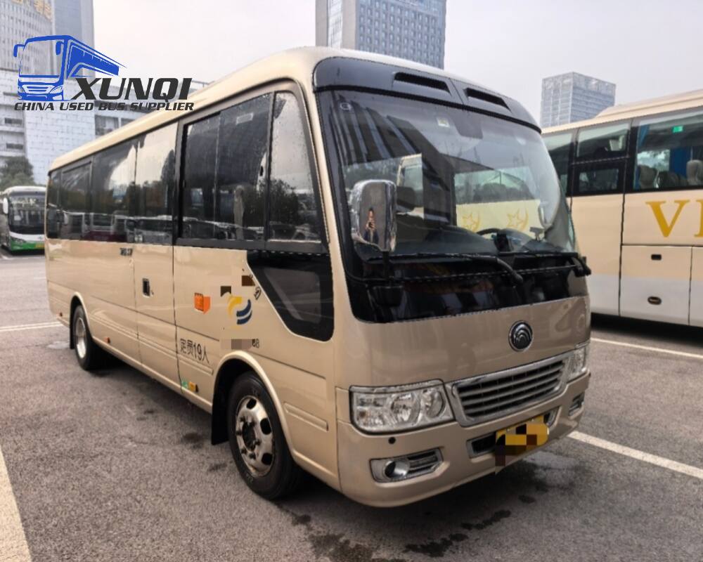 Used YUTONG mini bus T7 25 Seats mini bus 7 meters long 2021 Year yuchai 4-cylinder Diesel engine