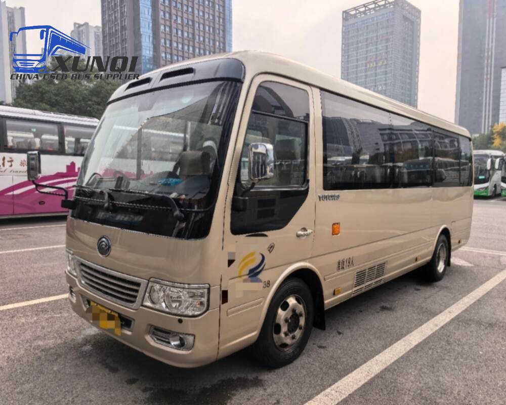 Used YUTONG mini bus T7 25 Seats mini bus 7 meters long 2021 Year yuchai 4-cylinder Diesel engine