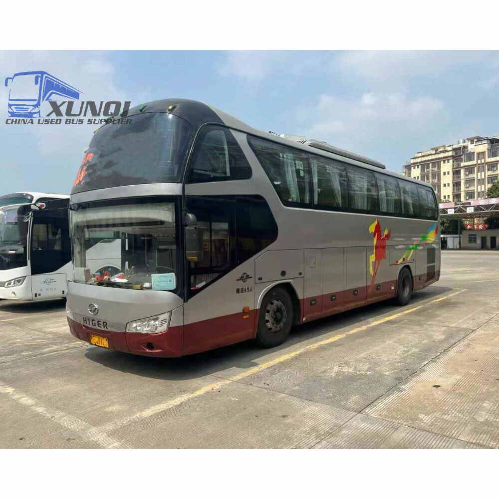 Used Haige bus KLQ6112 49 Seats 2017 Year 11 meters long China bus weichai 6-cylinder diesel engine