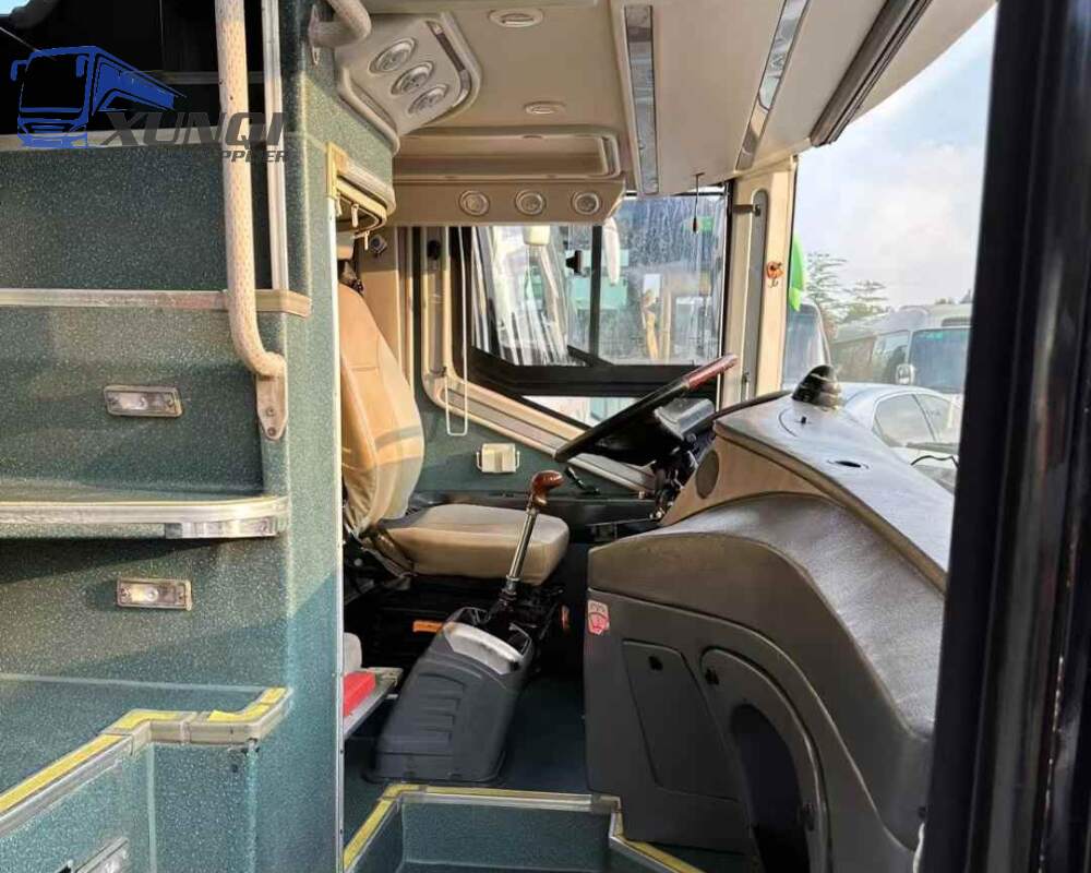 Used Haige bus KLQ6112 49 Seats 2017 Year 11 meters long China bus weichai 6-cylinder diesel engine