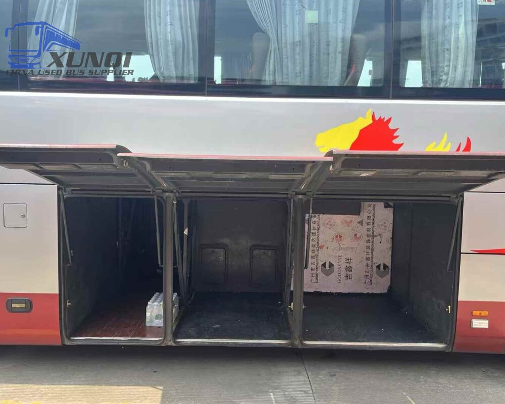 Used Haige bus KLQ6112 49 Seats 2017 Year 11 meters long China bus weichai 6-cylinder diesel engine