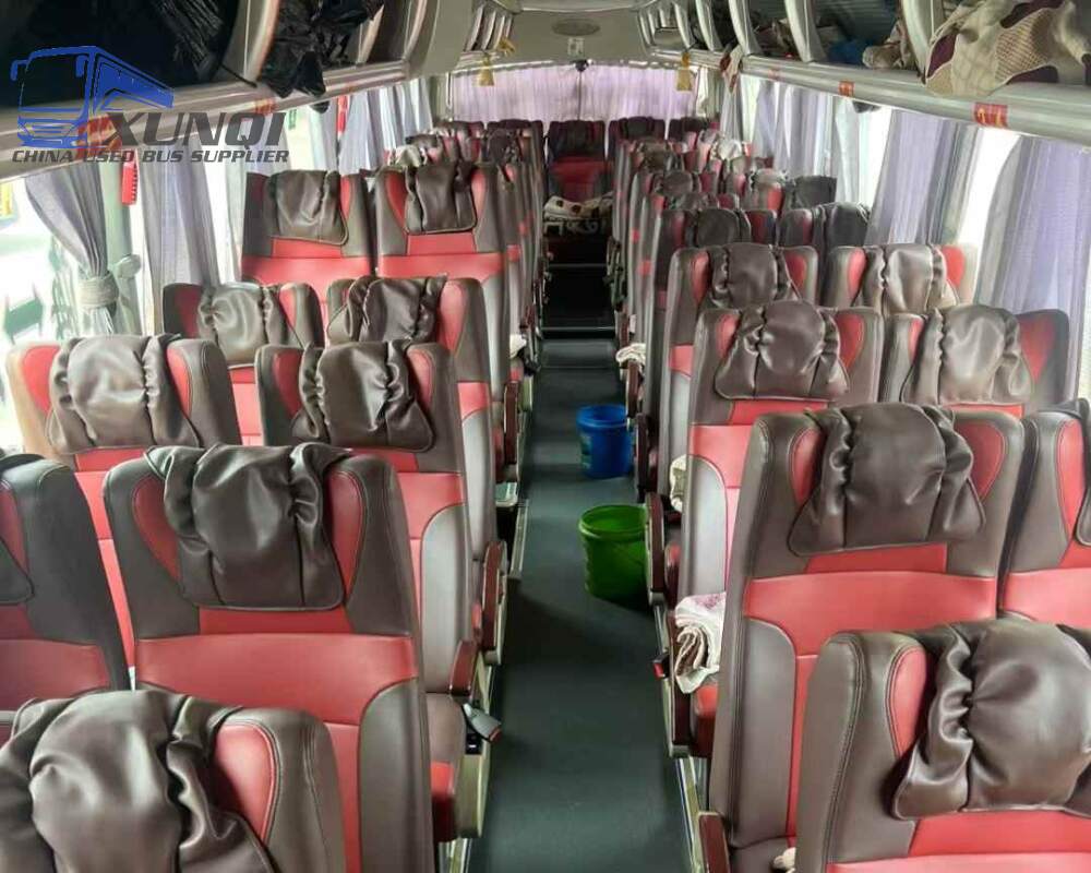 Used Haige bus KLQ6112 49 Seats 2017 Year 11 meters long China bus weichai 6-cylinder diesel engine