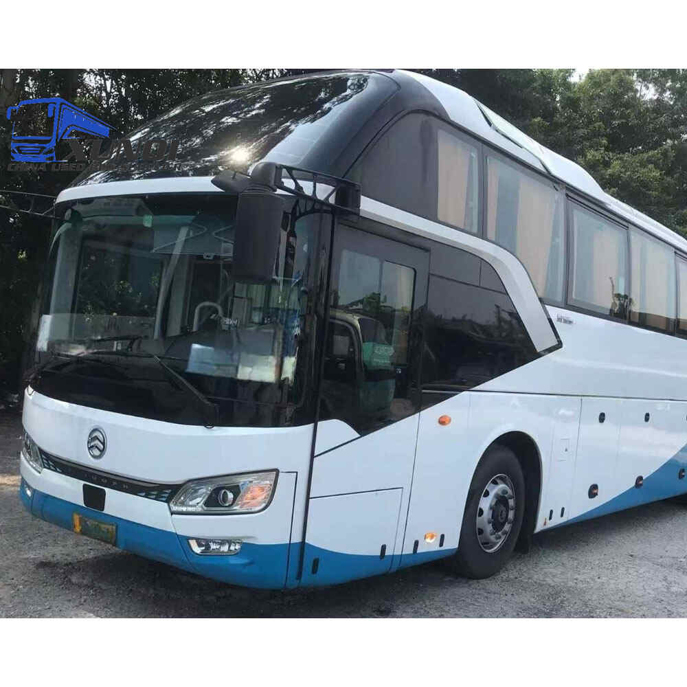 Used Golden Dragon bus XML6132 56 Seats 2023 Year 13 Seters long China bus weichai 6-cylinder diesel engine