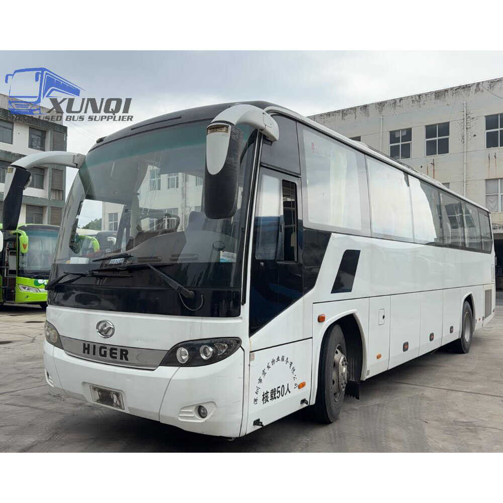 Used Haige bus KLQ6115 50 Seats 2018 Year 11 meters long China bus yuchai 6-cylinder diesel engine