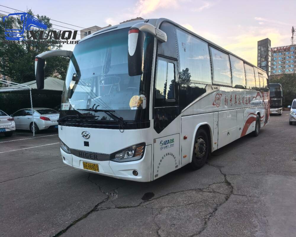 Used Higer bus KLQ6121 50 Seats 2019 Year 12 Seters long China bus yuchai 6-cylinder diesel engine Used Higer bus KLQ6121 50 Seats 2019 Year 12 Seters long China bus yuchai 6-cylinder diesel engine