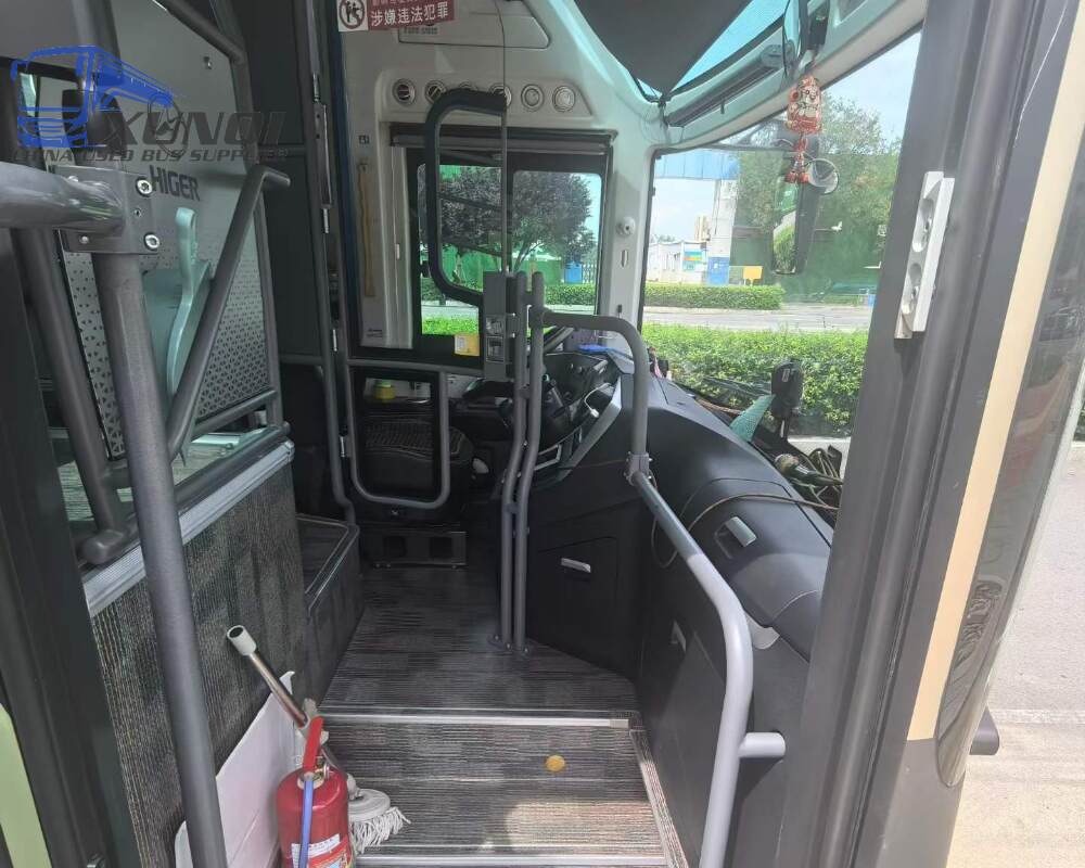 Used Haige bus KLQ6132 56 Seats 2024 Year 13 Seters long China bus weichai 6-cylinder diesel engine
