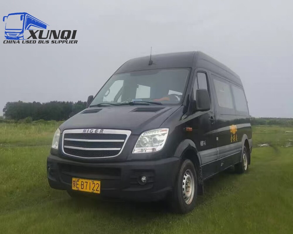 Used Higer bus KLQ6590 14 Seats 2018 Year 5 meters long China bus shangchai 4-cylinder diesel engine