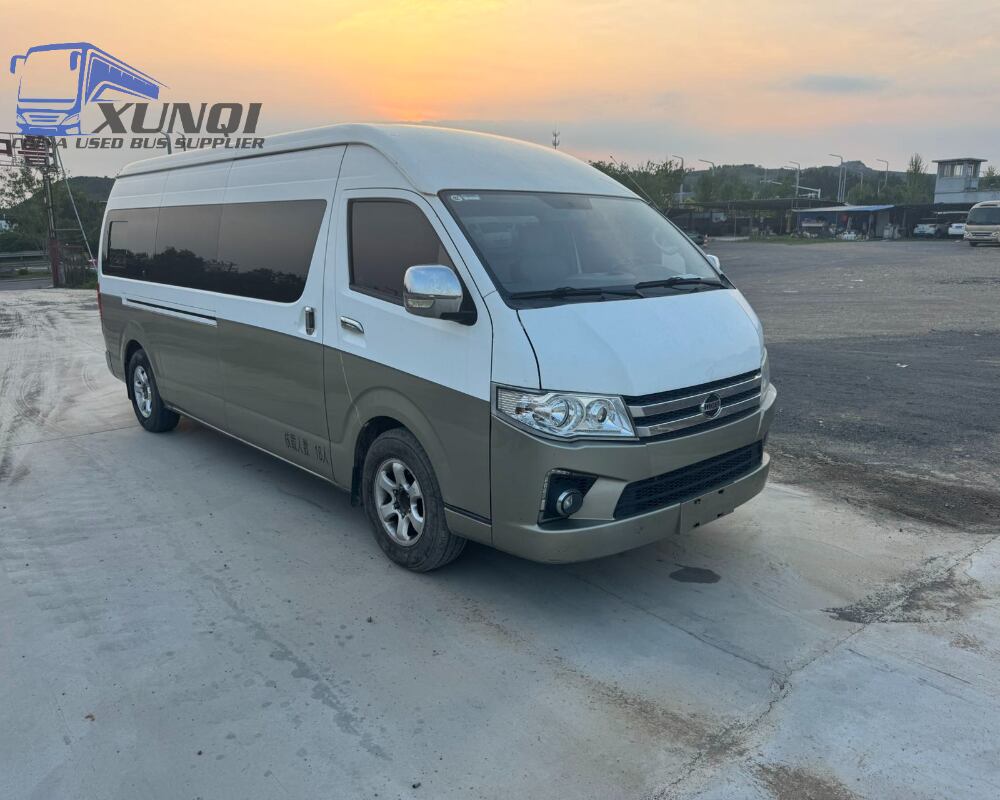 Used Haige bus KLQ6600 18 Seats 2016 Year 6 meters long China bus shangchai 4-cylinder diesel engine