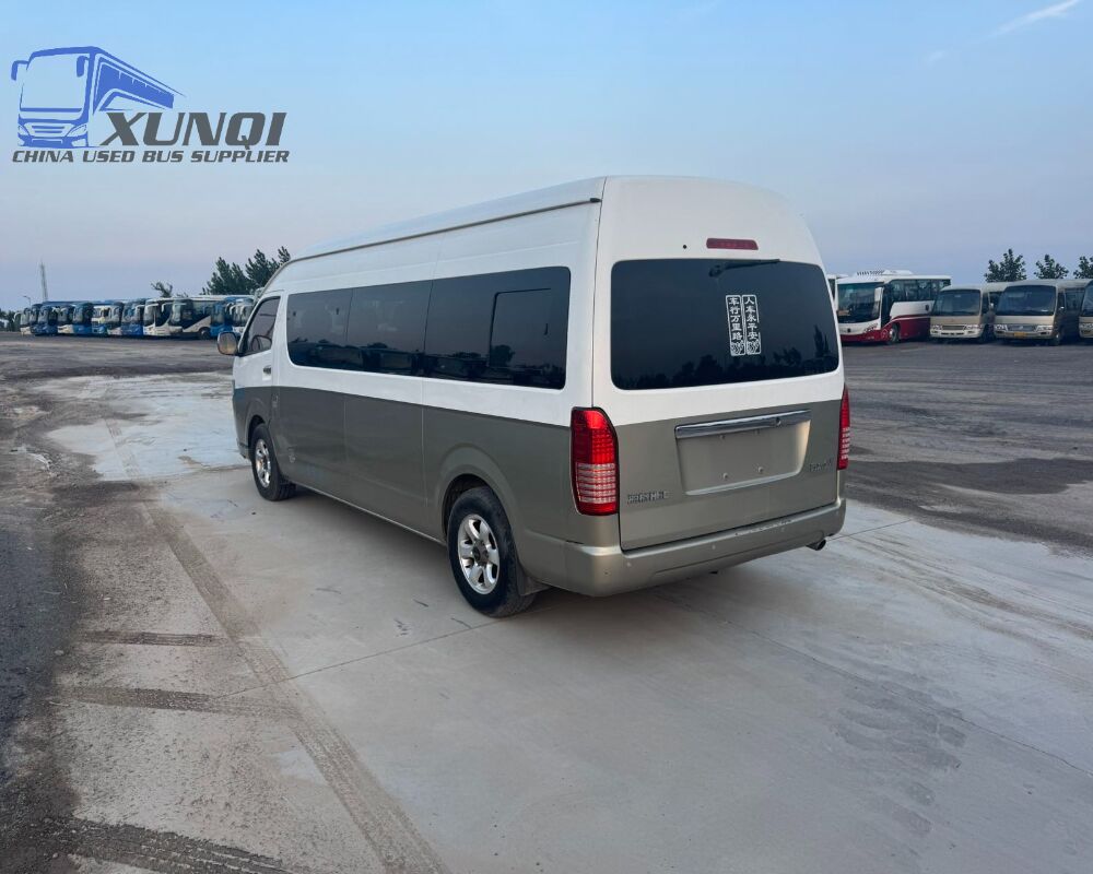 Used Haige bus KLQ6600 18 Seats 2016 Year 6 meters long China bus shangchai 4-cylinder diesel engine