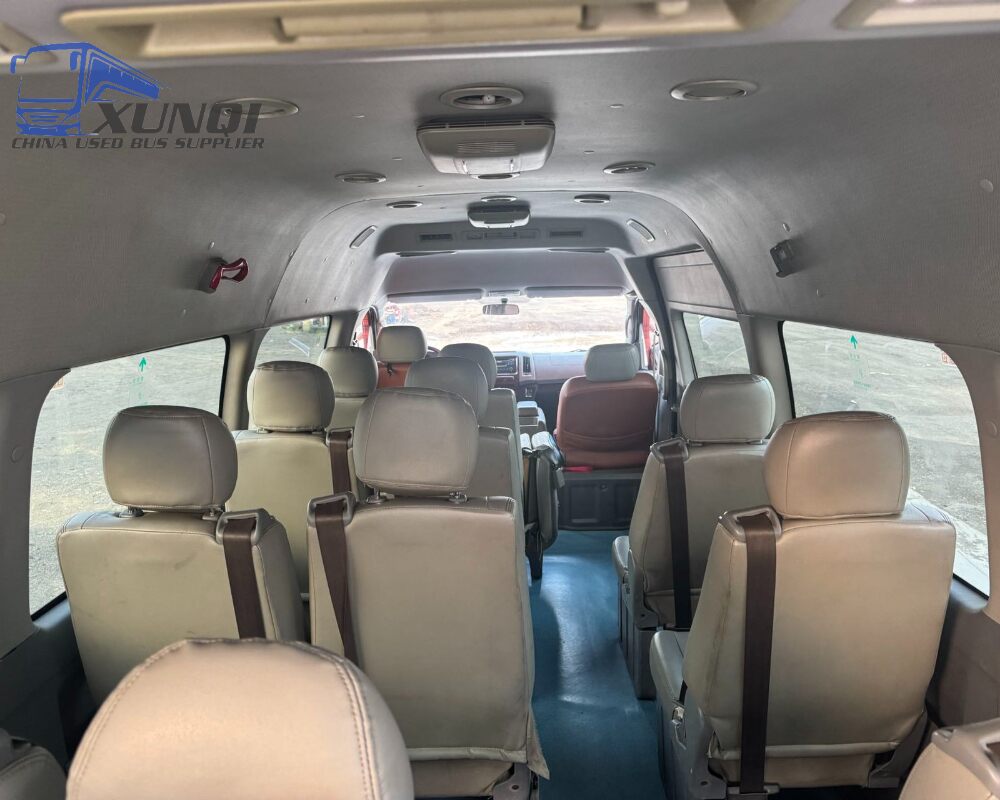Used Haige bus KLQ6600 18 Seats 2016 Year 6 meters long China bus shangchai 4-cylinder diesel engine