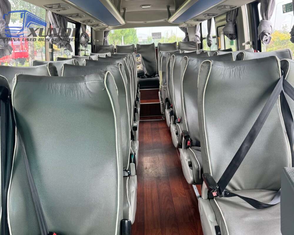 Used Haige bus KLQ6755 32 Seats 2019 Year 7 meters long China bus yuchai 4-cylinder diesel engine