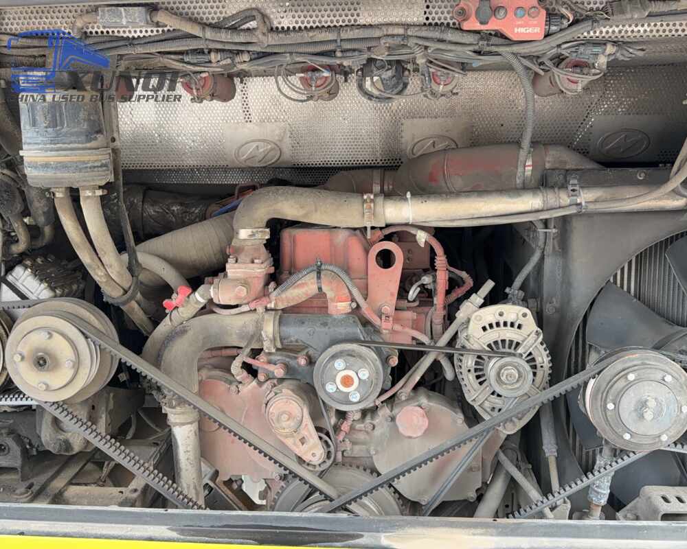 Used Haige bus KLQ6902 34 Seats 2017 Year 9 meters long China bus yuchai 6-cylinder diesel engine