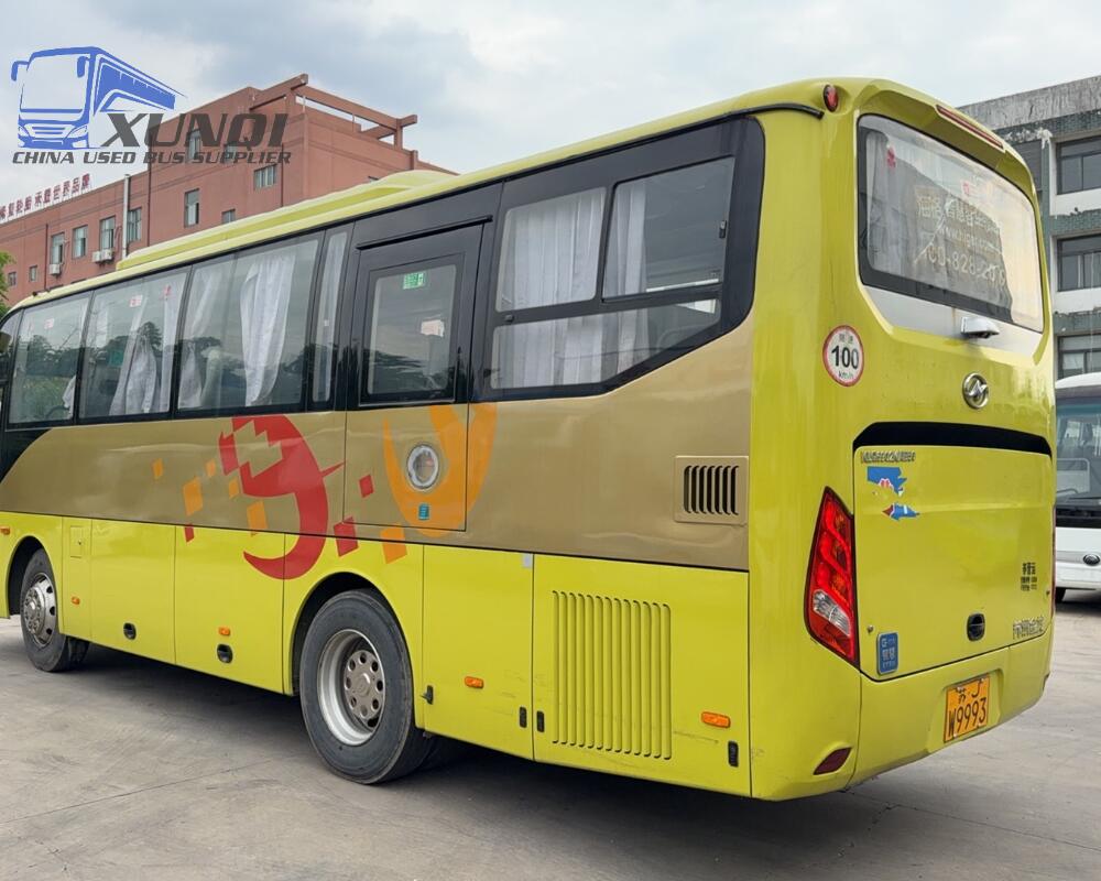 Used Haige bus KLQ6902 34 Seats 2017 Year 9 meters long China bus yuchai 6-cylinder diesel engine